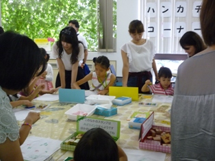 ハンカチ作り2014.9.13